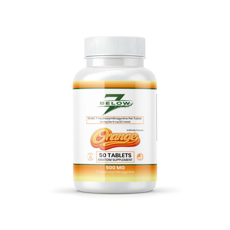 Orange - 10mg 7-OH Tablets